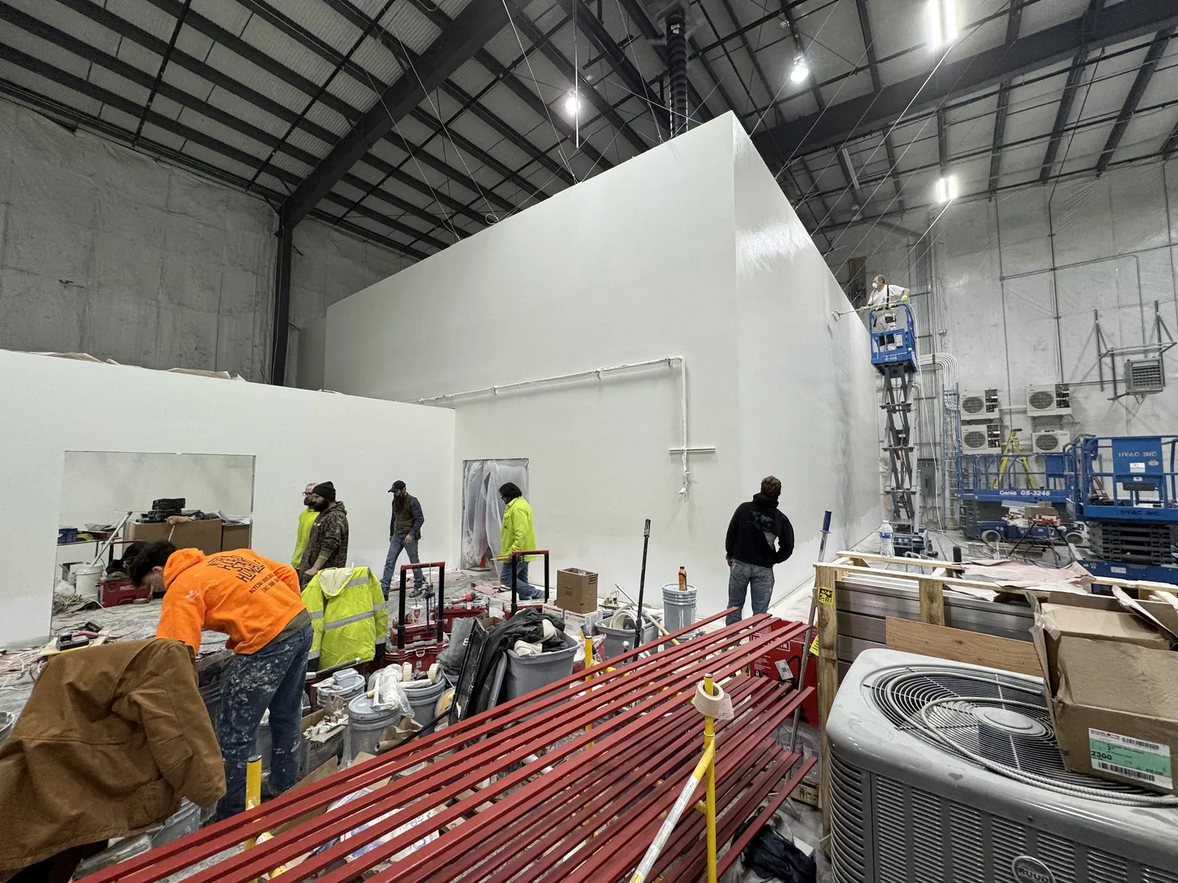 Tundra Talent crew at work in full PPE on an Alaska project